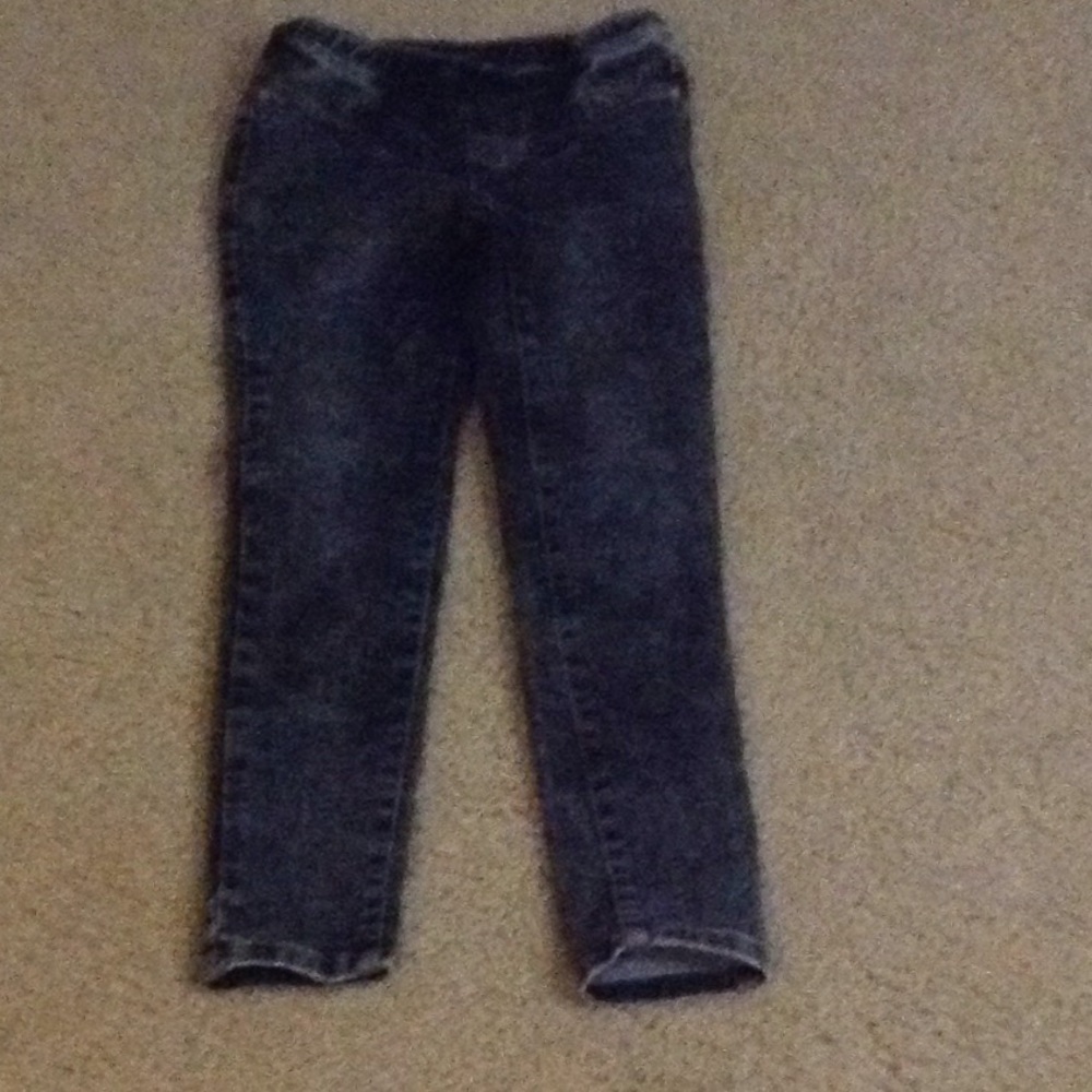 Gray blackish jeans